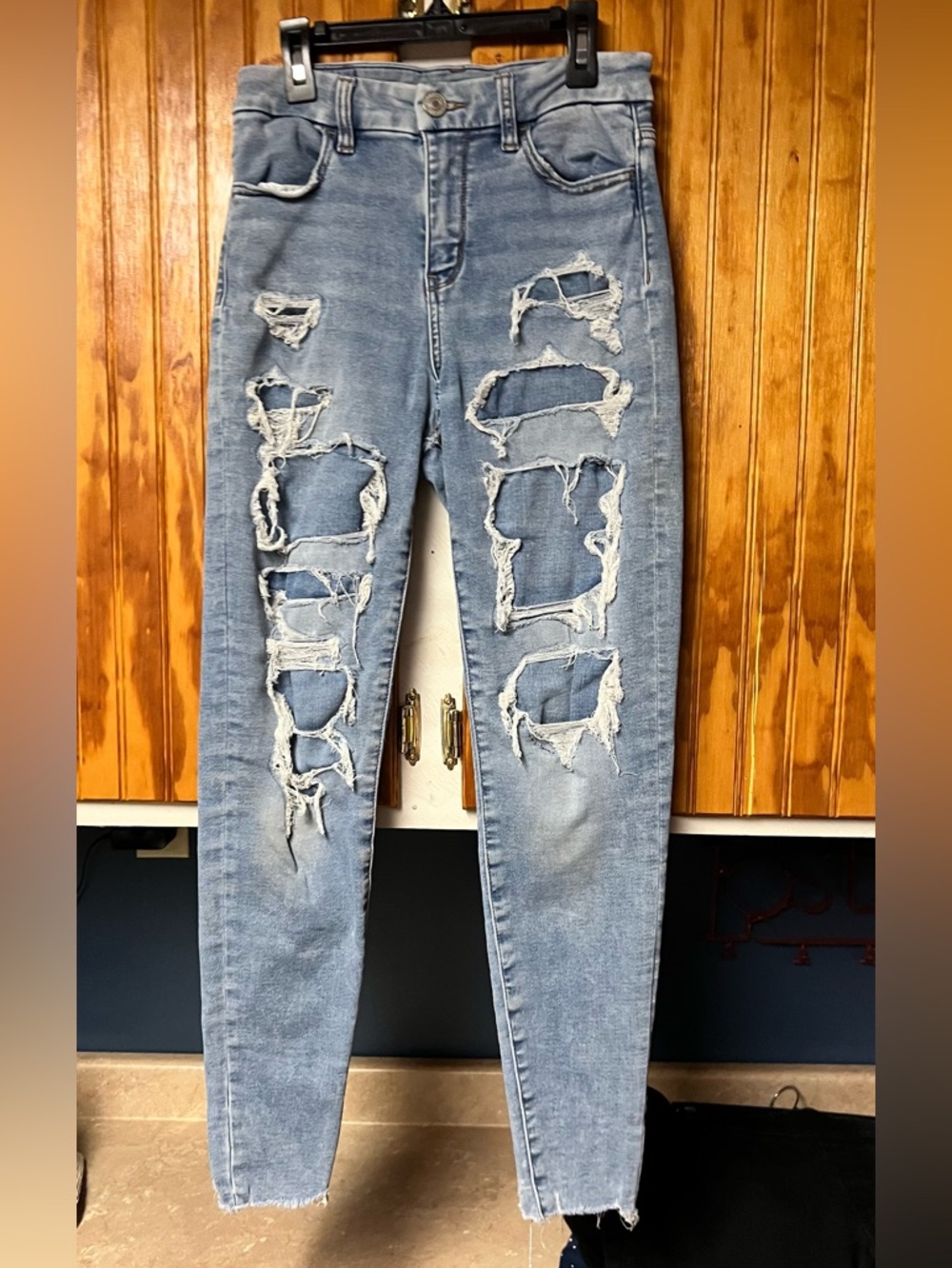 Womens American Eagle curvy high rise jegging size 2
